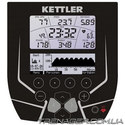 Велотренажер Kettler E7 7682-700