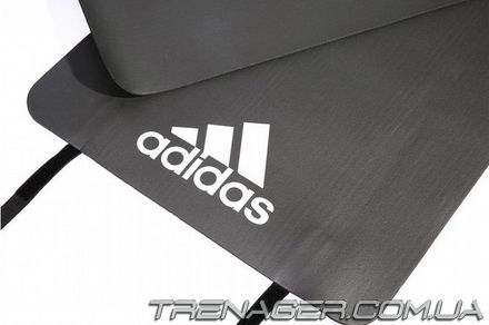 Мат для фитнеса Adidas ADMT-12234GR черный, Черный