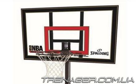 Баскетбольная стойка Spalding 77799CN Highlight Acrilic Portable 42"