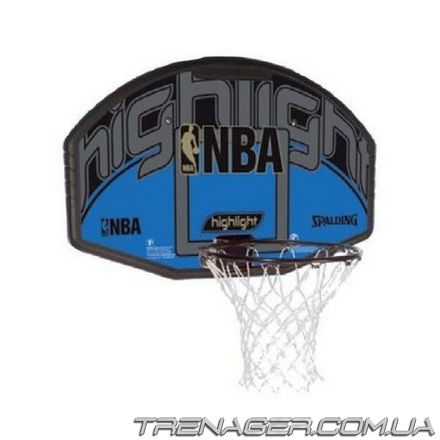Баскетбольный щит Spalding NBA Highlight 44" Fan Comp. Combo 80430CN