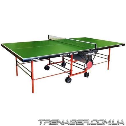 Теннисный стол Butterfly Playback Indoor Rollaway (зеленый), Зелёный
