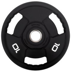 Диск олимпийський полиуретановий Fitnessport RCP21-10 кг