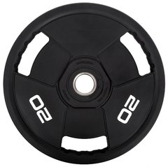 Диск олимпийський полиуретановий Fitnessport RCP21-20 кг