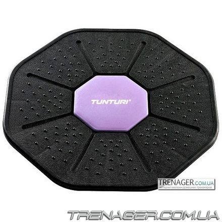 Балансировочная платформа Tunturi Balance Board (14TUSFU122), Черный/фиолетовый