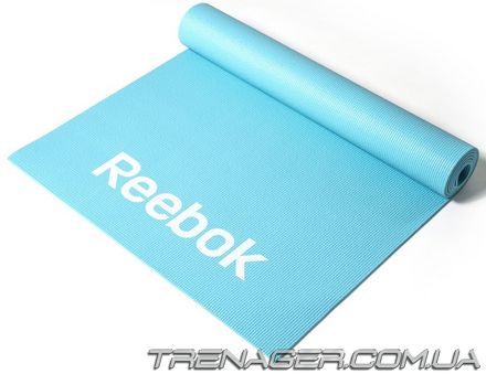 Мат для фитнеса Reebok Love Fitness RAMT-11024BLL голубой